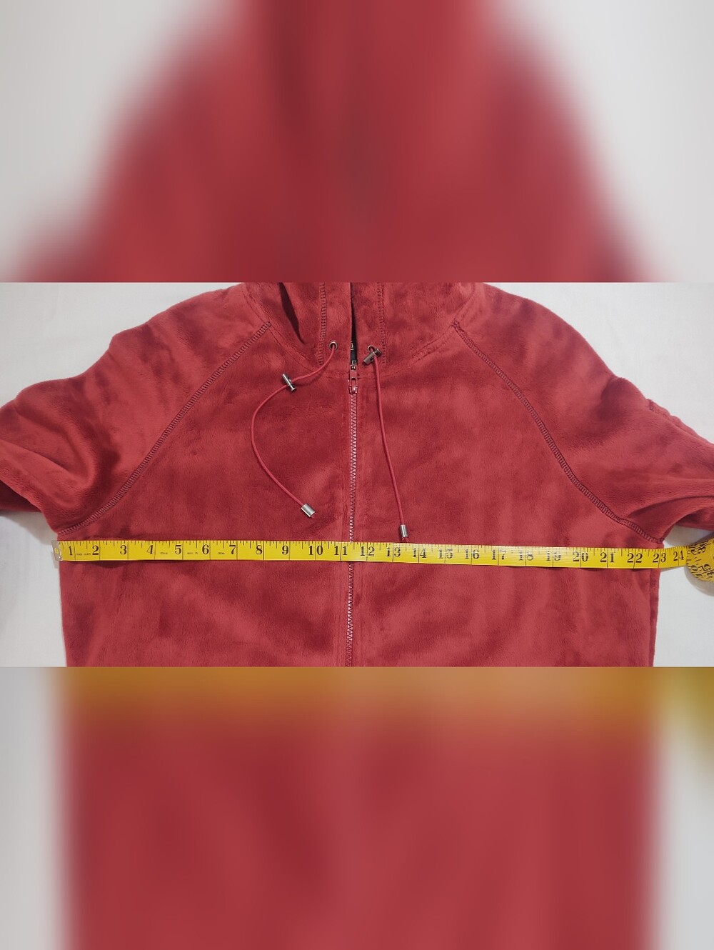 NWT Kristen Blake Velour Full Zip Hoodie XL - Picture 9 of 10